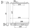 Kühler, Motorkühlung HART 620 255