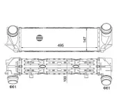 Ladeluftkühler HART 621 261