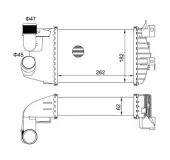 Ladeluftkühler HART 621 269