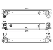 Ladeluftkühler HART 621 408