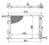 Kühler, Motorkühlung HART 622 022 Bild Kühler, Motorkühlung HART 622 022