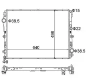 Kühler, Motorkühlung HART 623 441