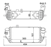 Ladeluftkühler HART 630 299