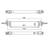 Ladeluftkühler HART 630 307