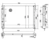 Kühler, Motorkühlung HART 644 084