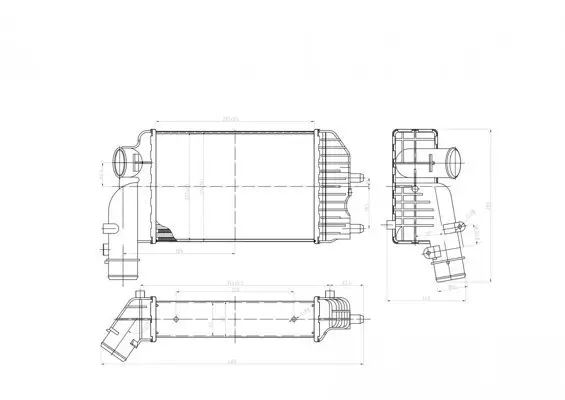 Ladeluftkühler HART 603 467