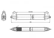 Ladeluftkühler HART 605 579