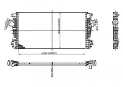 Ladeluftkühler HART 612 085