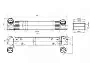 Ladeluftkühler HART 612 150