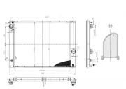 Kühler, Motorkühlung HART 612 312