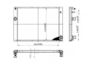 Kühler, Motorkühlung HART 612 314