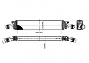 Ladeluftkühler HART 612 549
