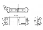Ladeluftkühler HART 612 575