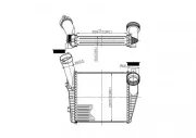 Ladeluftkühler HART 612 580