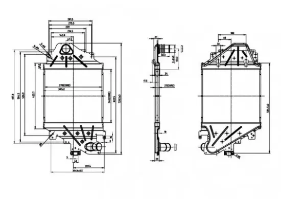 Ladeluftkühler HART 612 727 Bild Ladeluftkühler HART 612 727