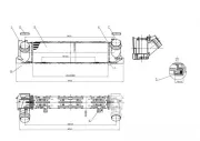 Ladeluftkühler HART 614 015