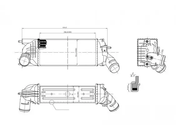 Ladeluftkühler HART 614 068