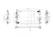 Kühler, Motorkühlung HART 618 586