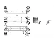 Ladeluftkühler HART 620 330