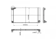 Kühler, Motorkühlung HART 620 334