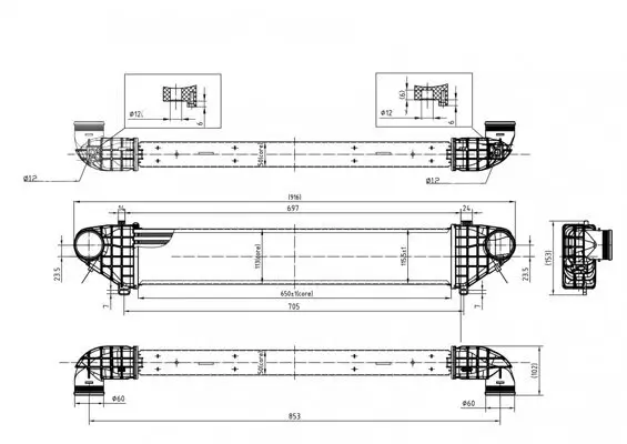 Ladeluftkühler HART 621 391