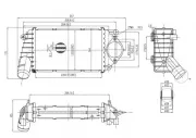 Ladeluftkühler HART 637 068