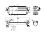 Ladeluftkühler HART 637 069