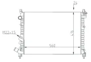 Kühler, Motorkühlung HART 600 506