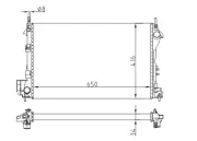 Kühler, Motorkühlung HART 605 991