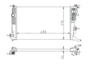 Kühler, Motorkühlung HART 611 192