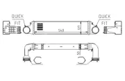 Ladeluftkühler HART 612 494