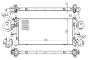 Kühler, Motorkühlung HART 616 608