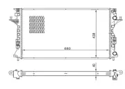 Kühler, Motorkühlung HART 618 646