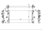 Kühler, Motorkühlung HART 642 966