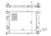 Kühler, Motorkühlung HART 721 370