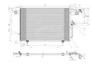 Kondensator, Klimaanlage HART 606 001