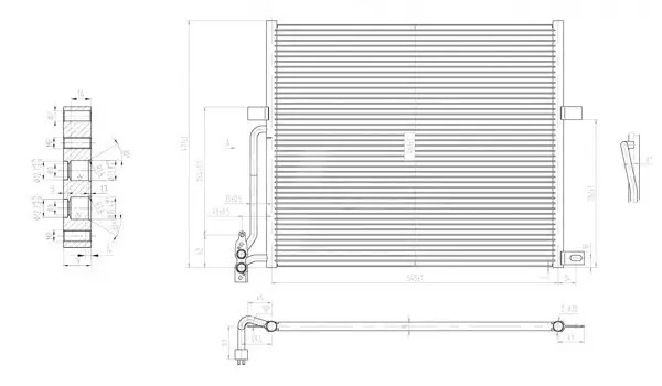 Kondensator, Klimaanlage HART 606 063