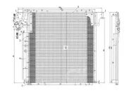 Kondensator, Klimaanlage HART 606 120