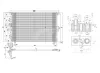 Kondensator, Klimaanlage HART 606 141