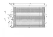 Kondensator, Klimaanlage HART 606 152