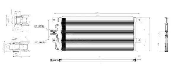 Kondensator, Klimaanlage HART 606 213