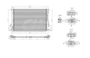 Kondensator, Klimaanlage HART 606 215