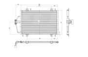 Kondensator, Klimaanlage HART 606 400