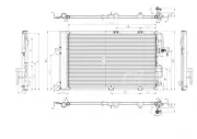 Kondensator, Klimaanlage HART 606 521