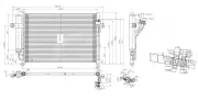 Kondensator, Klimaanlage HART 607 136