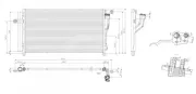 Kondensator, Klimaanlage HART 610 258