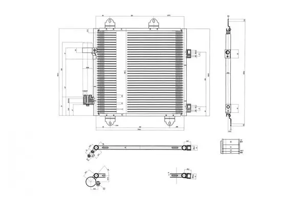 Kondensator, Klimaanlage HART 611 418