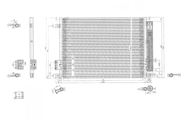 Kondensator, Klimaanlage HART 611 419