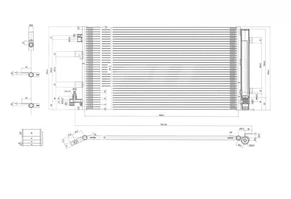 Kondensator, Klimaanlage HART 612 264