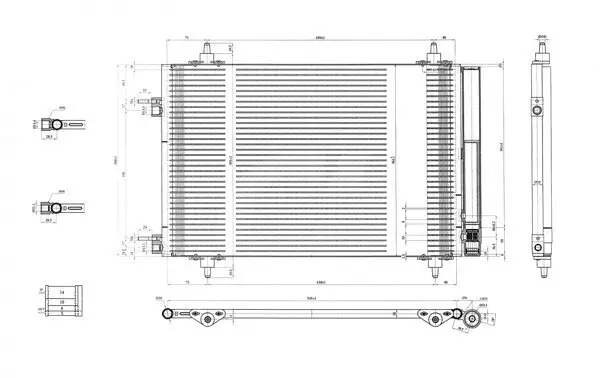 Kondensator, Klimaanlage HART 612 408